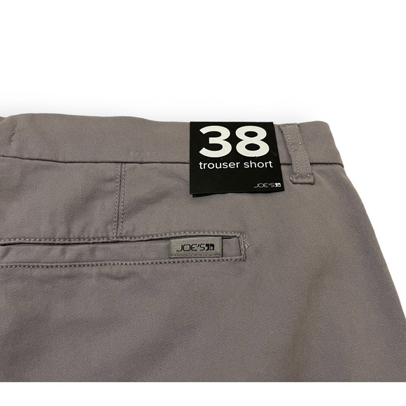 JOE’S Shorts Men's Abalone Trouser Grey Pockets Size 38 New - Picture 5 of 6